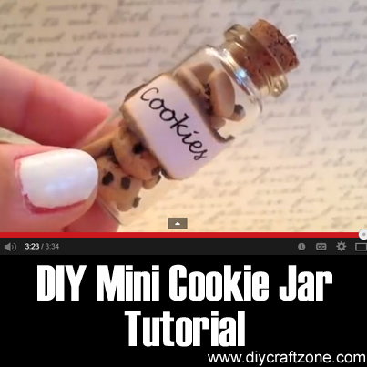 DIY Mini Cookie Jar Tutorial 