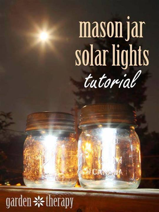 Mason Jar Solar Lights