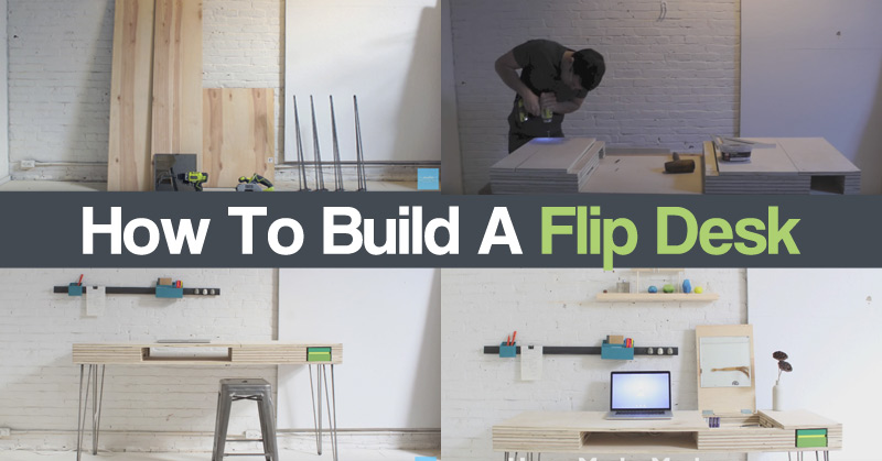 How To Build A Flip Desk
