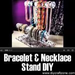 Bracelet & Necklace Stand DIY