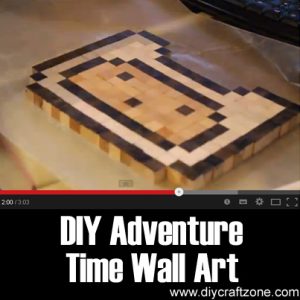 DIY Adventure Time Wall Art