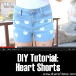 DIY Tutorial: Heart Shorts