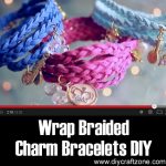 Wrap Braided Charm Bracelets DIY