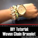 DIY: Woven Chain Bracelet