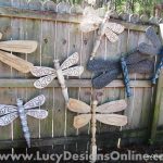 Table Leg Dragonflies With Ceiling Fan Blade Wings