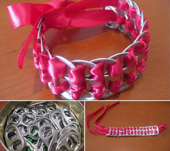 DIY Pop Tab Bracelet