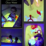 Safe and Edible Glow Water for Baths and Play