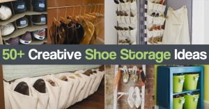 50+ Creative Shoe Storage Ideas
