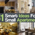 51 Smart Ideas For Small Apartment