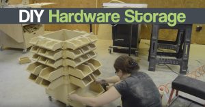 DIY Hardware Storage