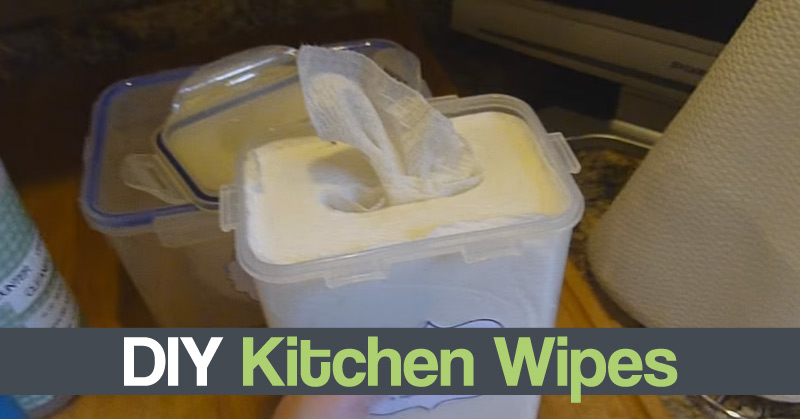 DIY Kitchen Wipes