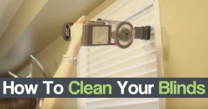 How To Clean Your Blinds